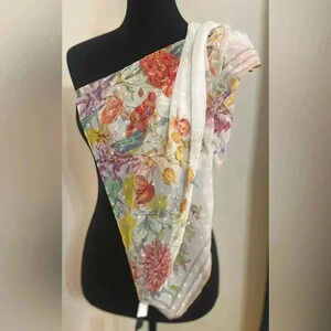 INC Floral Print Scarf. NWT